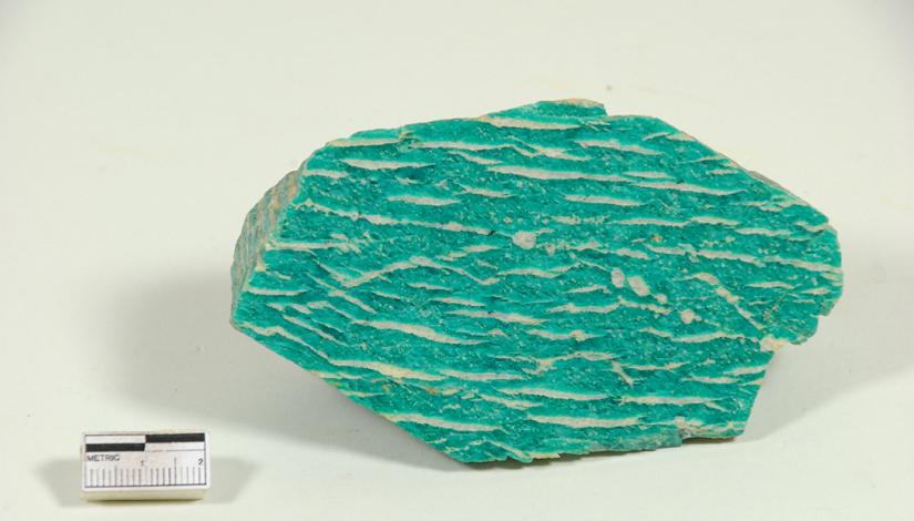 Amazonite. The Latvian Museum of Natural History mineralogy collection.